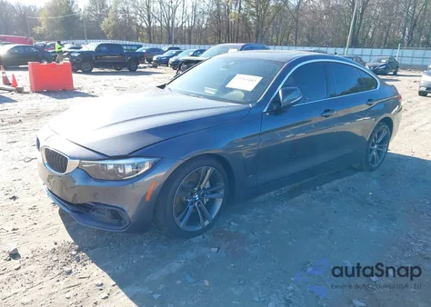 2019 BMW 440I Gran Coupe z USA, uszkodzony, nr VIN WBA4J5C5XKBM65568
